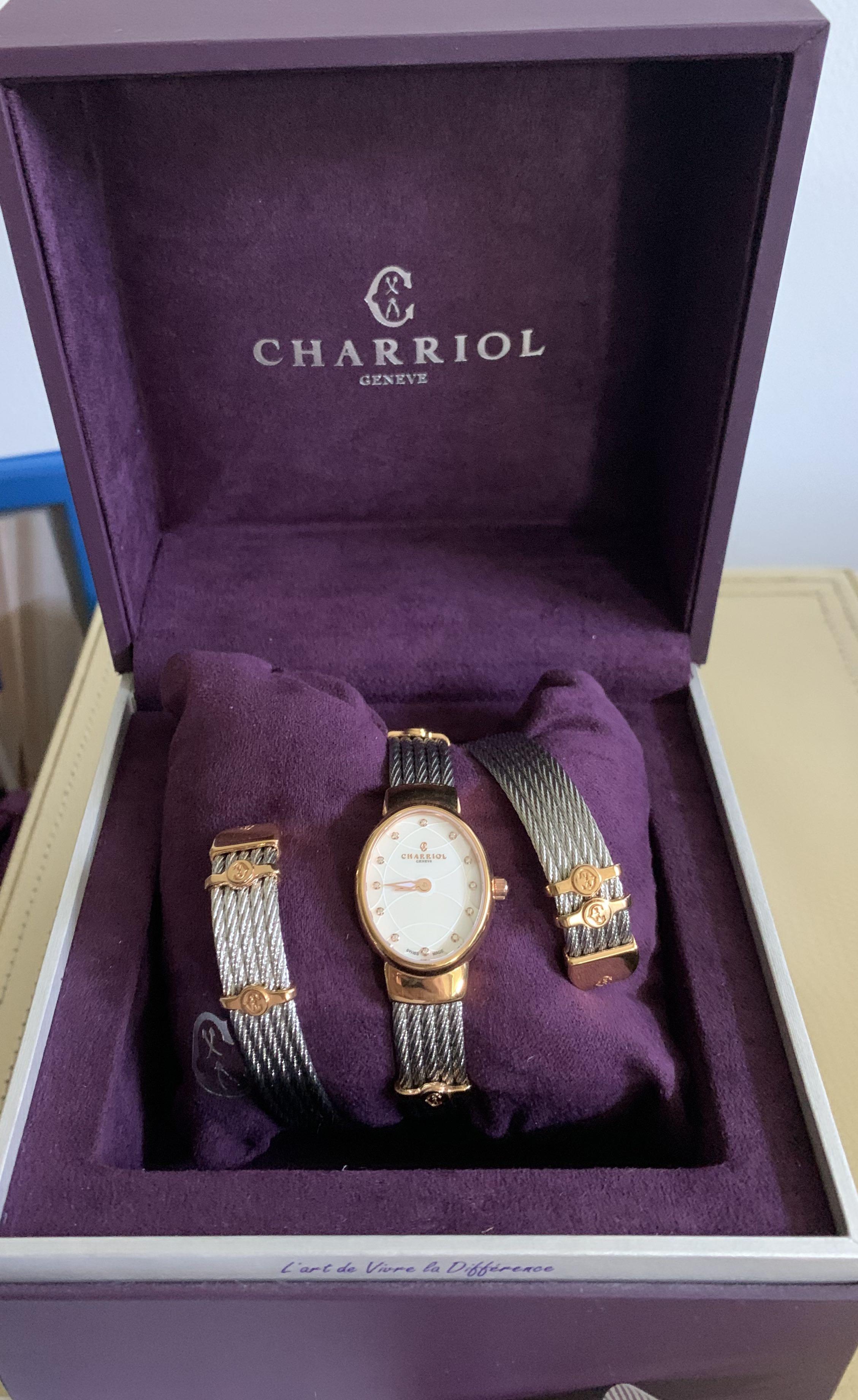charriol twist watch
