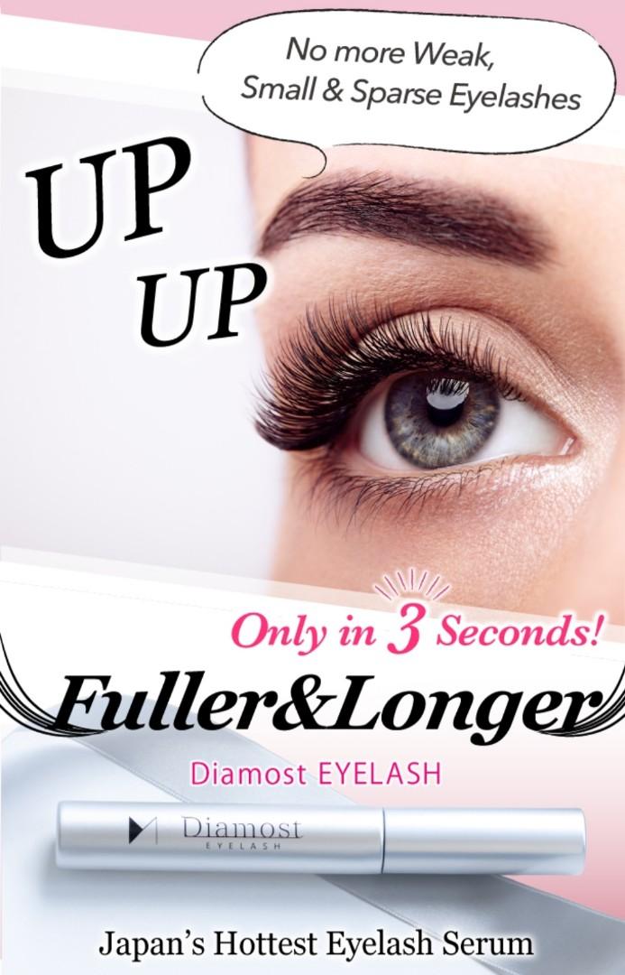 Diamost Eyelashes Serum, Beauty & Personal Care, Face, Makeup on Carousell