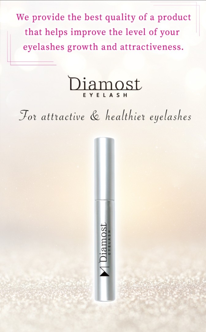 Diamost Eyelashes Serum, Beauty & Personal Care, Face, Makeup on Carousell