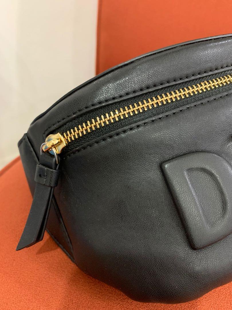 DKNY Tilly Logo Fanny Pack Belt Bag Faux Leather