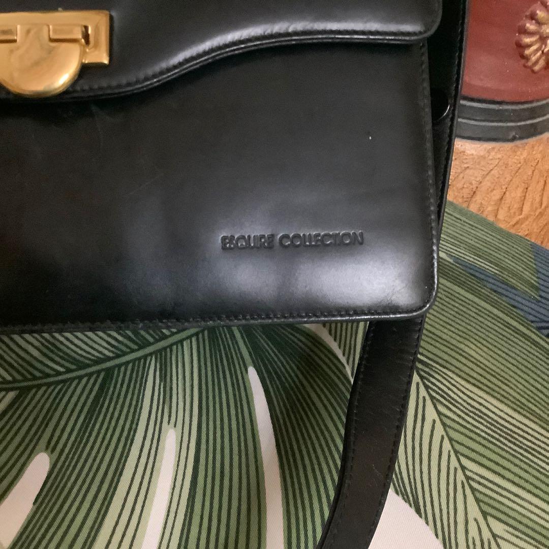 Esquire Collection Vintage Leather Sling Bag, Women's Fashion, Bags