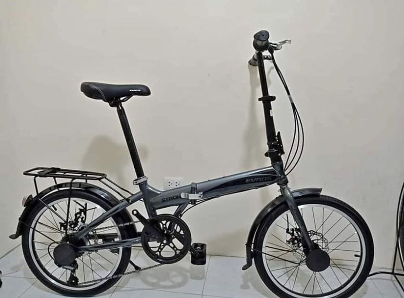 evans folding bike