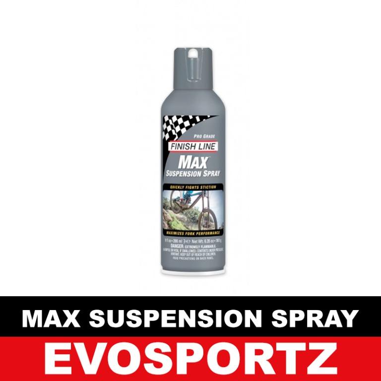 Finish Line Max Suspension Spray Bike Maintenance Bicycle Servicing Bicycles Pmds Parts Accessories On Carousell