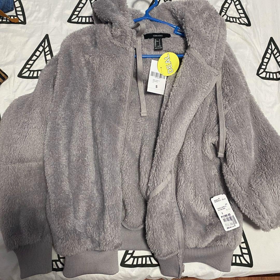 Forever 21 fleece jacket hotsell