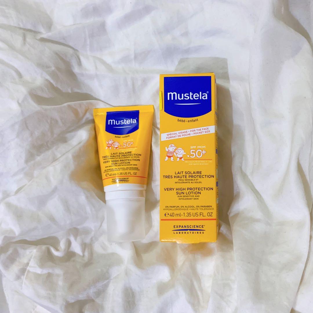 mustela high protection sun lotion