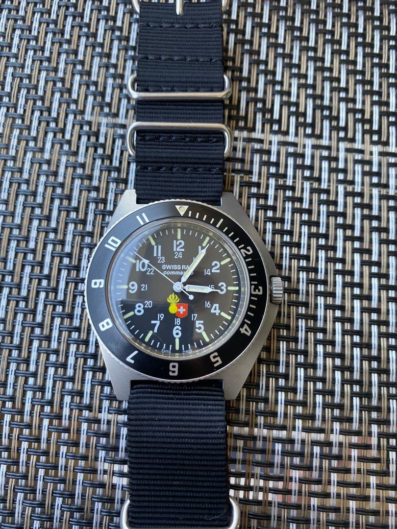 Swiss raid commando top watch
