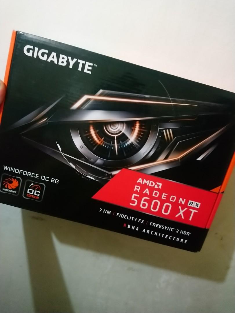 Gigabyte Amd Radeon Rx 5600 Xt Computers Tech Parts Accessories Computer Parts On Carousell