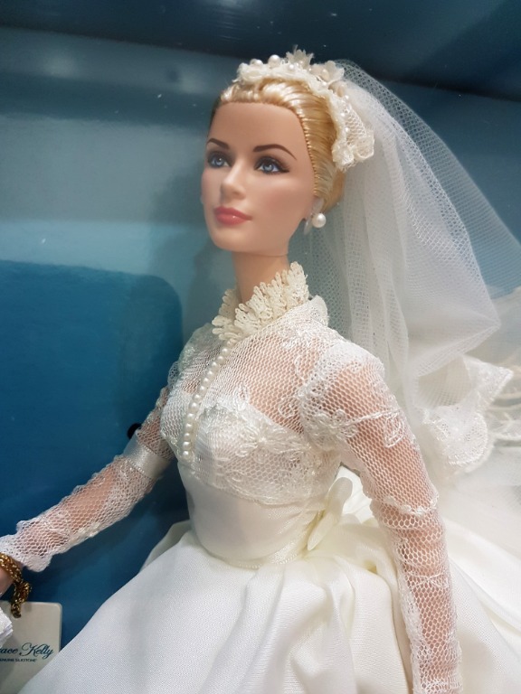 Grace kelly barbie wedding best sale