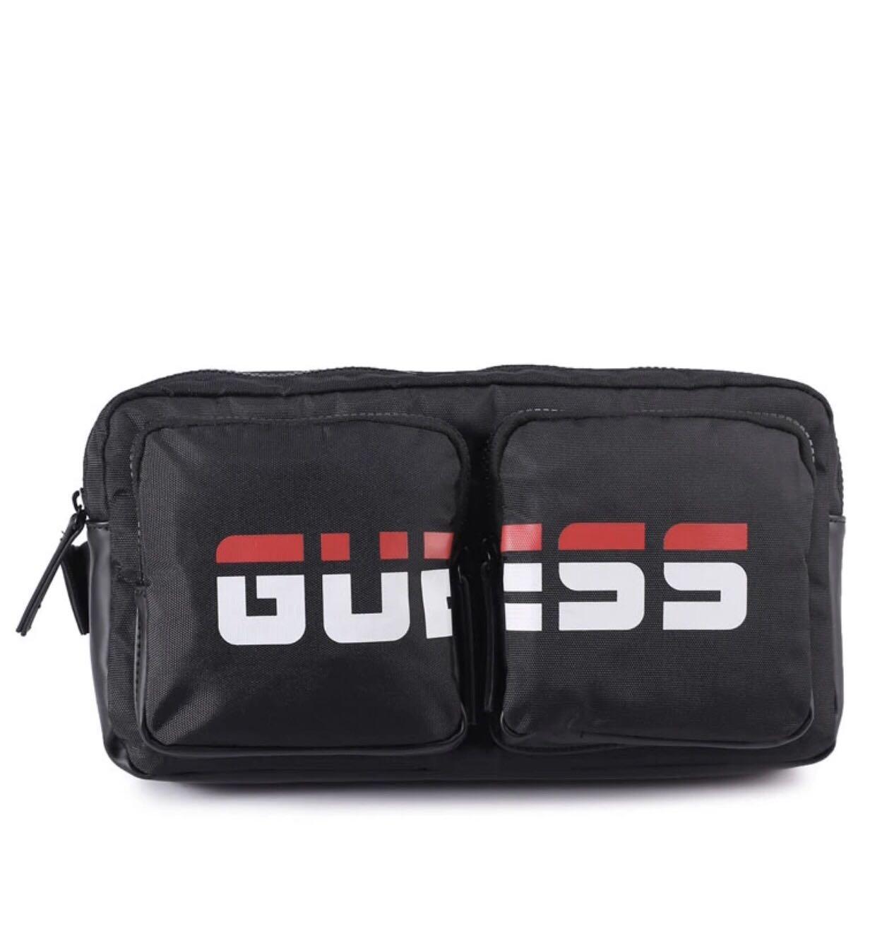 guess duo bum belt bag