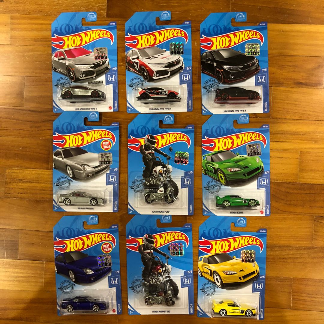 Hot Wheels 2020 Honda Series Selection 