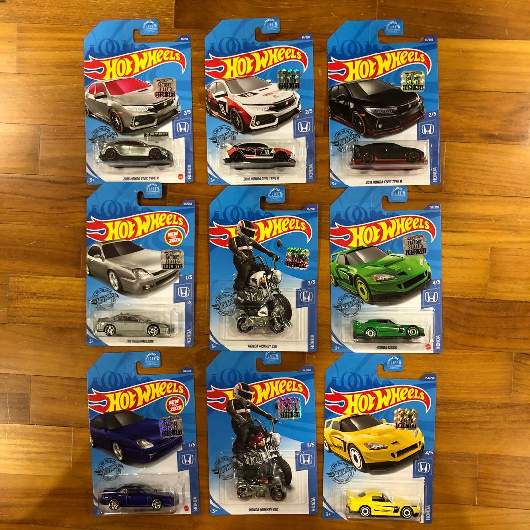Hot wheels honda series best sale 2018