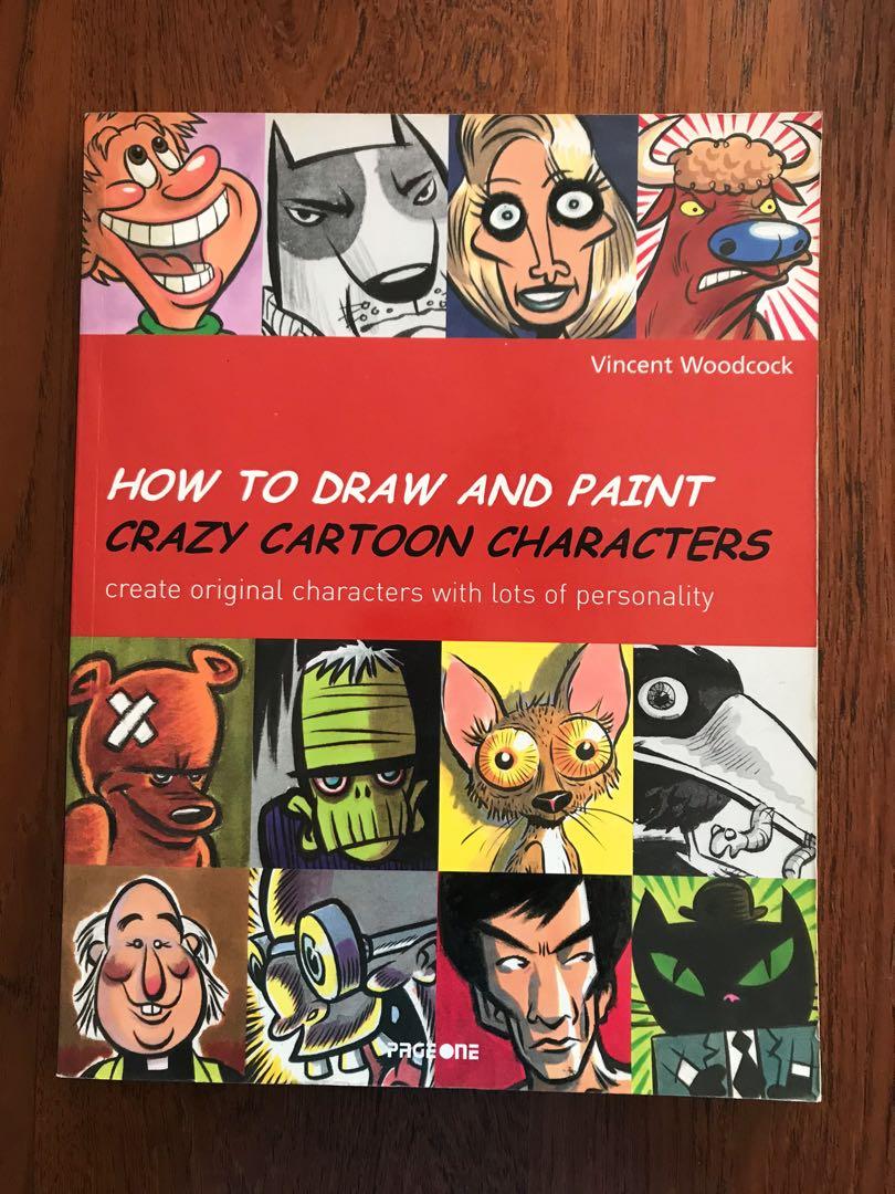 How To Draw And Paint Crazy Cartoon Characters Books Stationery Fiction On Carousell Experiment with deviantart's own digital drawing tools. carousell