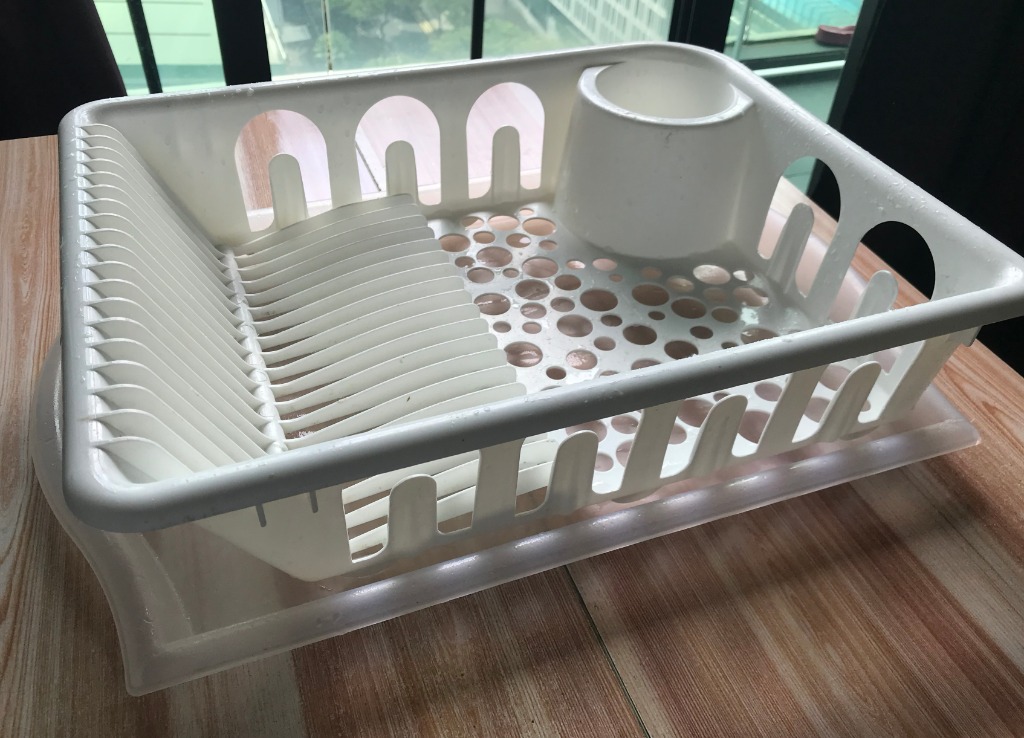 IKEA FLUNDRA Dish drainer SMULA Tray SET
