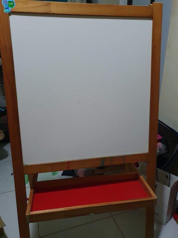 Ikea Mala Easel Board (white / Green Board), Babies & Kids, Baby