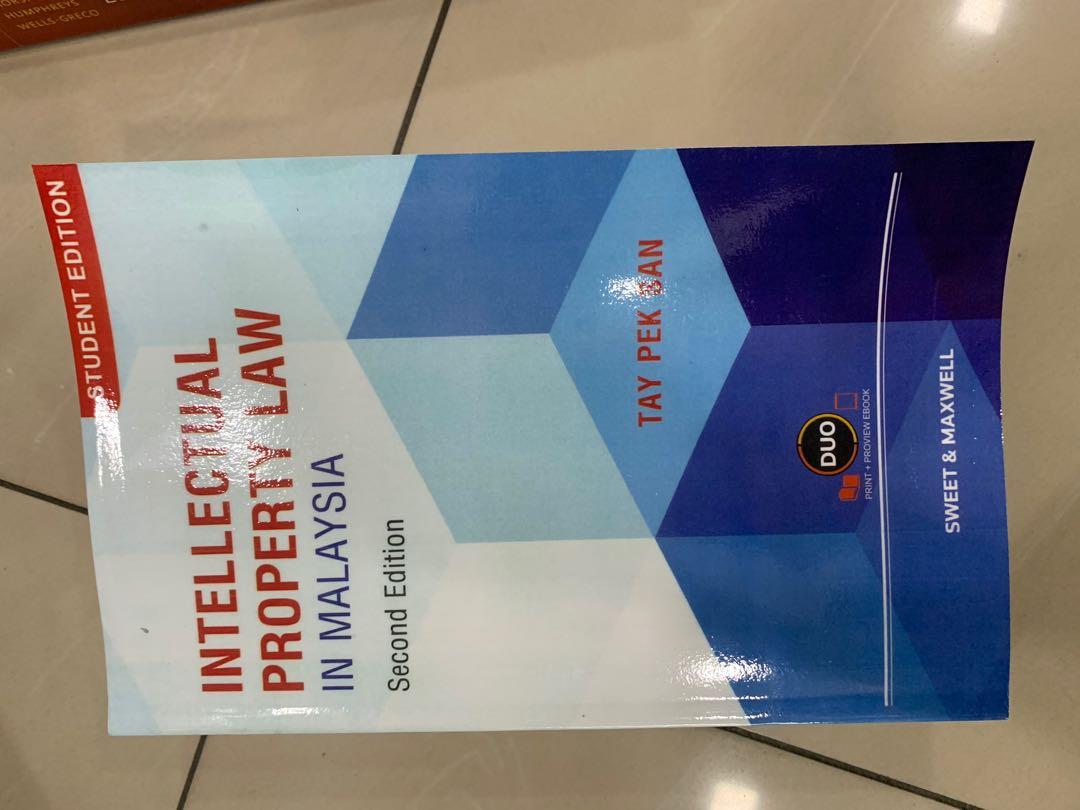 Intellectual Property In Malaysia 2nd Edition Textbooks On Carousell