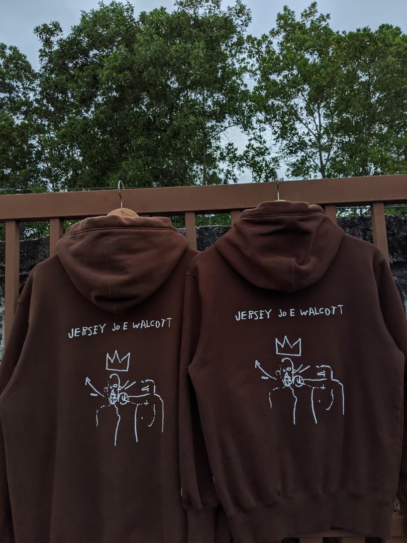 JeanMichel Basquiat Hoodie Jersey Joe Walcott, Men's Fashion, Tops