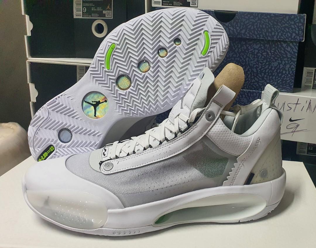 Jordan 34 clearance low white