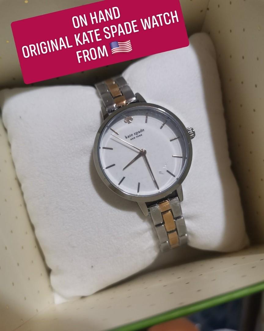 Kate spade two best sale tone watch