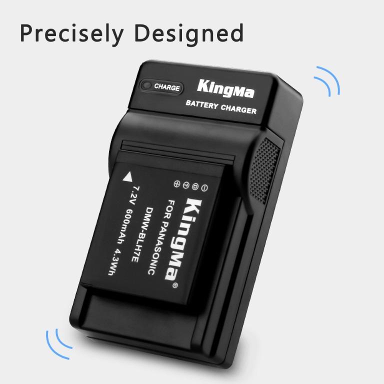 [KingMa] DMW-BLH7E / DMW-BLH7 Battery / USB Fast Charger / Battery and Charger Set for Panasonic Lumix DC-GX850, DMC-LX10, DMC-LX15 and more62863088889346112