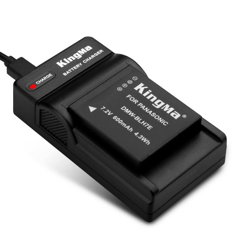 [KingMa] DMW-BLH7E / DMW-BLH7 Battery / USB Fast Charger / Battery and Charger Set for Panasonic Lumix DC-GX850, DMC-LX10, DMC-LX15 and more62863088889346110