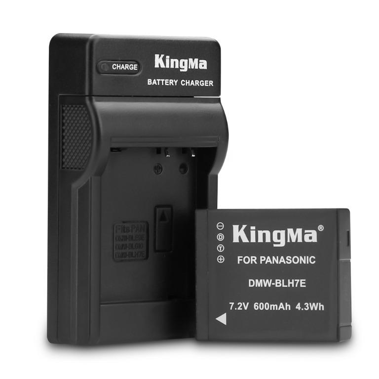 [KingMa] DMW-BLH7E / DMW-BLH7 Battery / USB Fast Charger / Battery and Charger Set for Panasonic Lumix DC-GX850, DMC-LX10, DMC-LX15 and more62863088889346111
