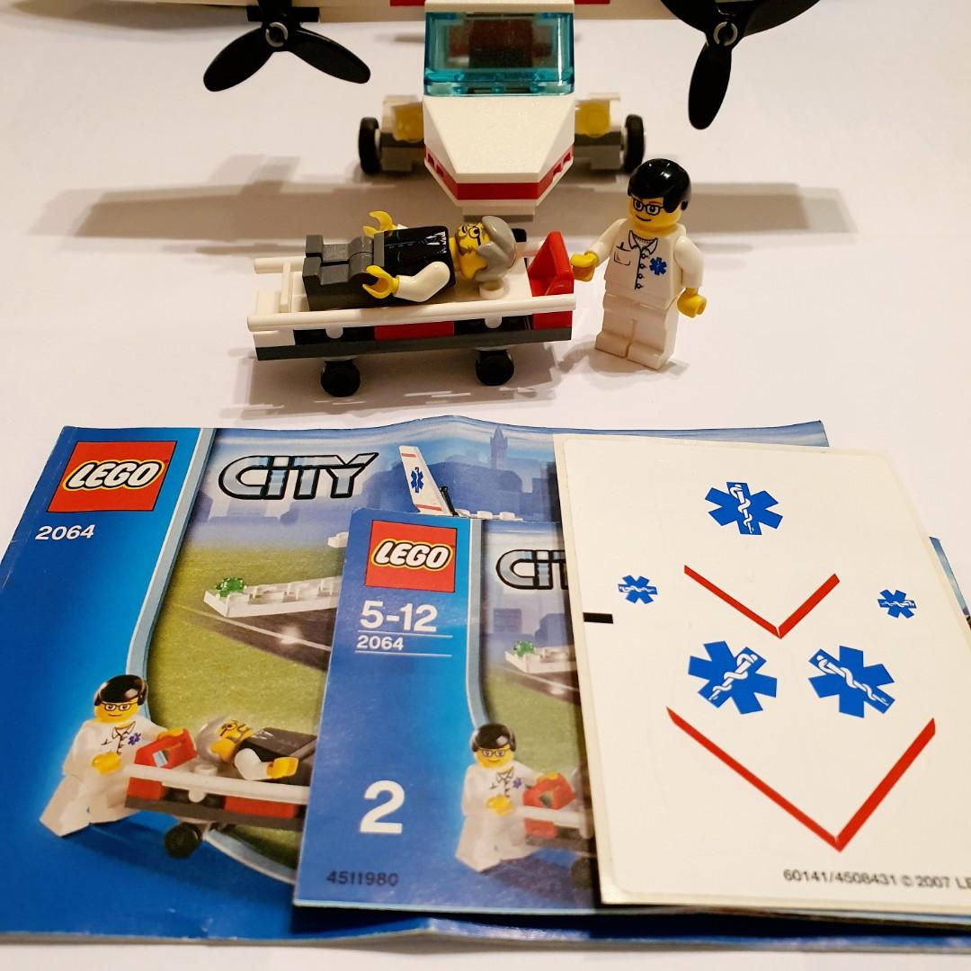 Lego City Hospital Plane VERY RARE Hobbies Toys Toys Games on Carousell
