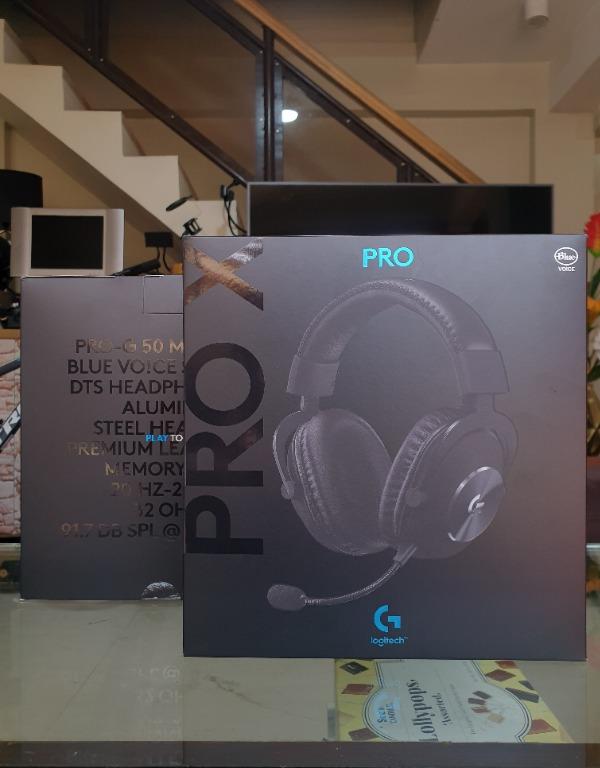 Logitech G Pro X (Category: Computer Keyboard) located in Taguig. Submitted by delacruzbri (Listing ID 1047177587, Image 2). Description: Logitech G Pro X Headset w/ Blue Voice BRAND NEW SEALED w/ receipt 1 year warranty P6,100.00 PRO-G 50 MM DRIVER BLUE VOICE SOFTWARE DTS HEADPHONE:X 2.0 ALUMINUM STEEL HEADBAND PREMIUM LEATHERETTE MEMORY FOAM 20 HZ - 20 KHZ 32 OHMS 91.7 DB SPL @ 1MW & 1CM --ubusan stocks-- Lazada/Shopee Price: 7,000-7,600 Databl