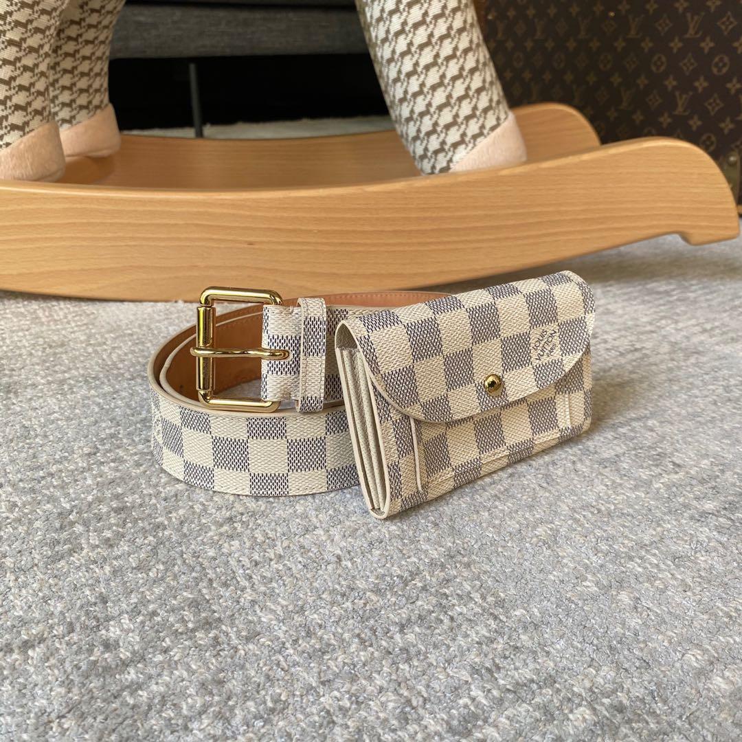 Louis Vuitton Belt With pouch, Luxury, Accessories on Carousell