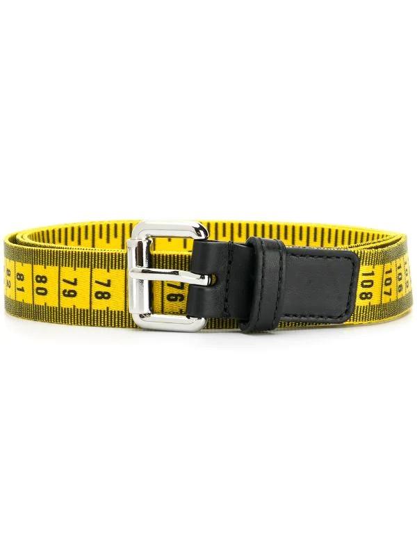 moschino tape belt