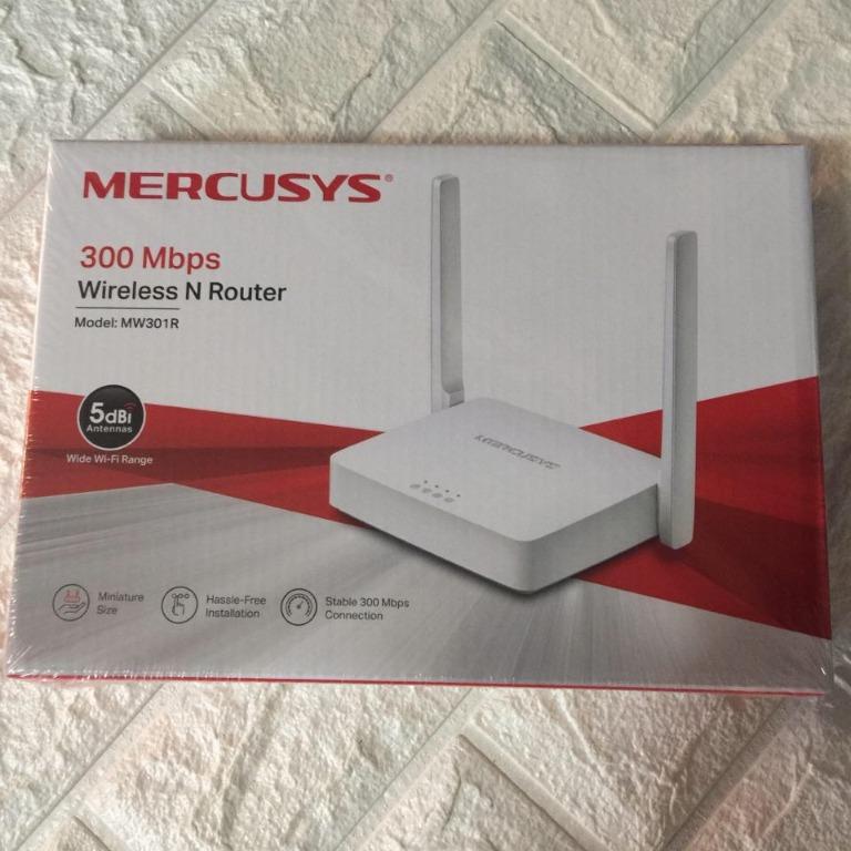 Mercusys Mw301r Wireless N Router Computers Tech Parts Accessories Networking On Carousell