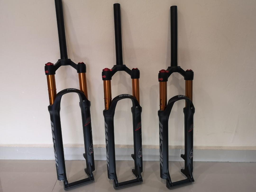 MTB Air Fork (Straight Steer, 100mm Axle, 9mm Dropout QR, 120mm Travel