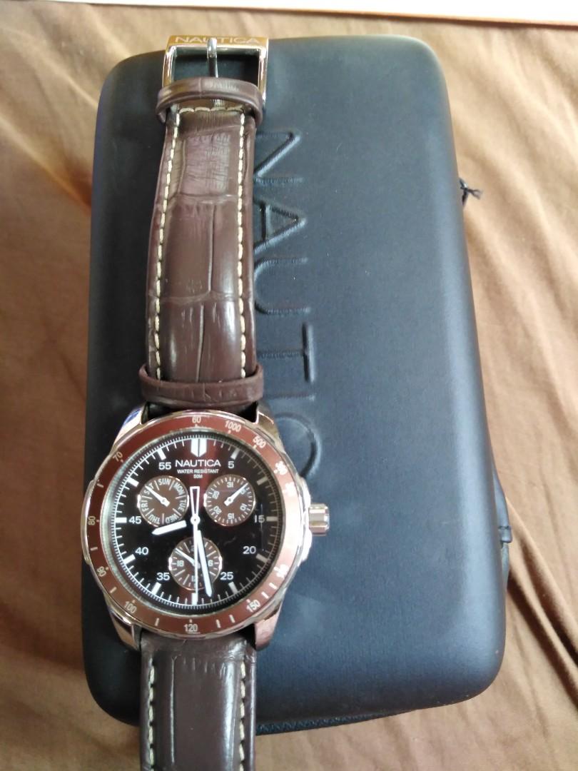 Men's nautica windseeker watch on sale