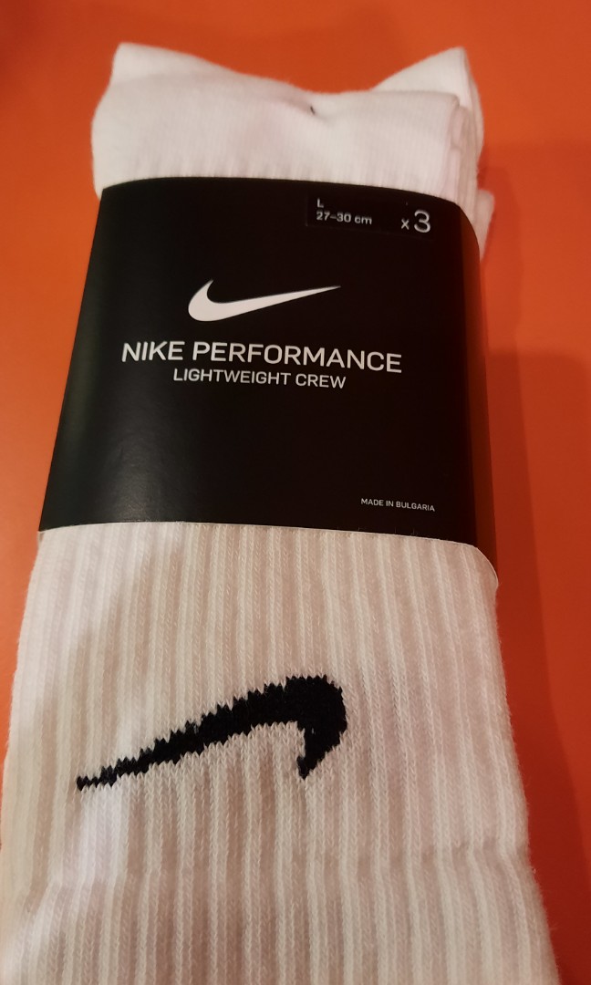 nike performance lightweight crew socks