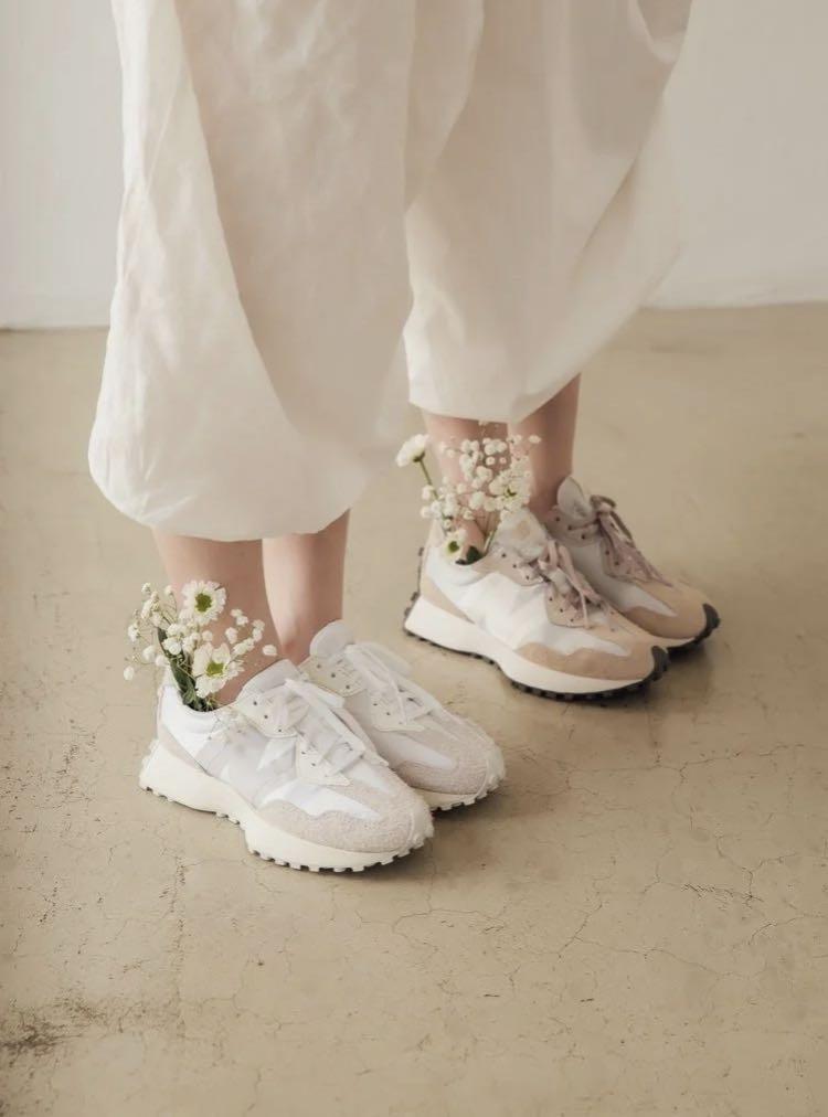 New Balance 327 SFA white Carousell