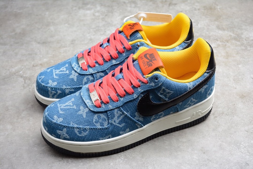 nike air force 07 blue