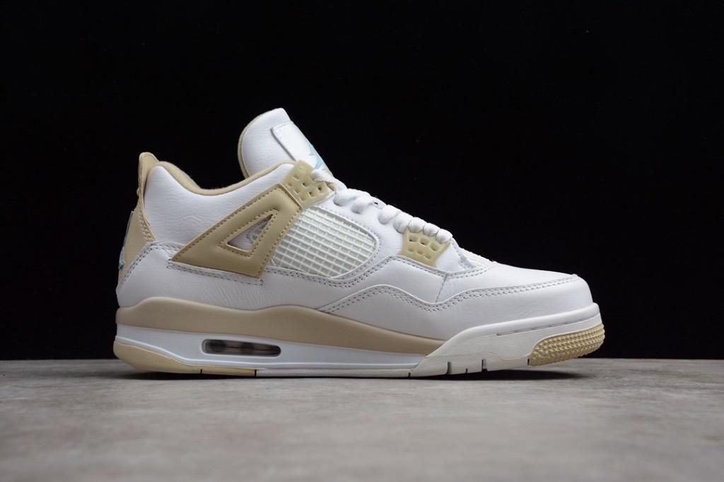 NIKE Air Jordan 4 Linen AJ4 Sand 487724 118 men shoes Euro 40 47