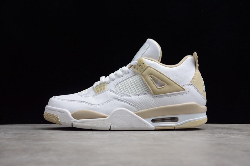 Jordan 4 linen mens on sale
