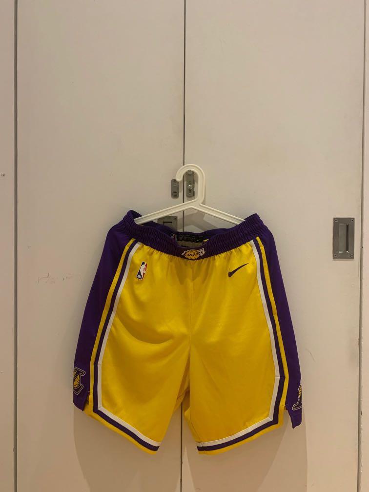 nike lakers basketball shorts