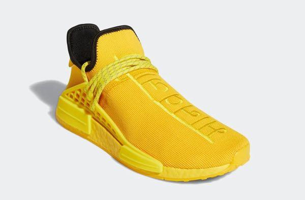Adidas hu nmd yellow hot sale