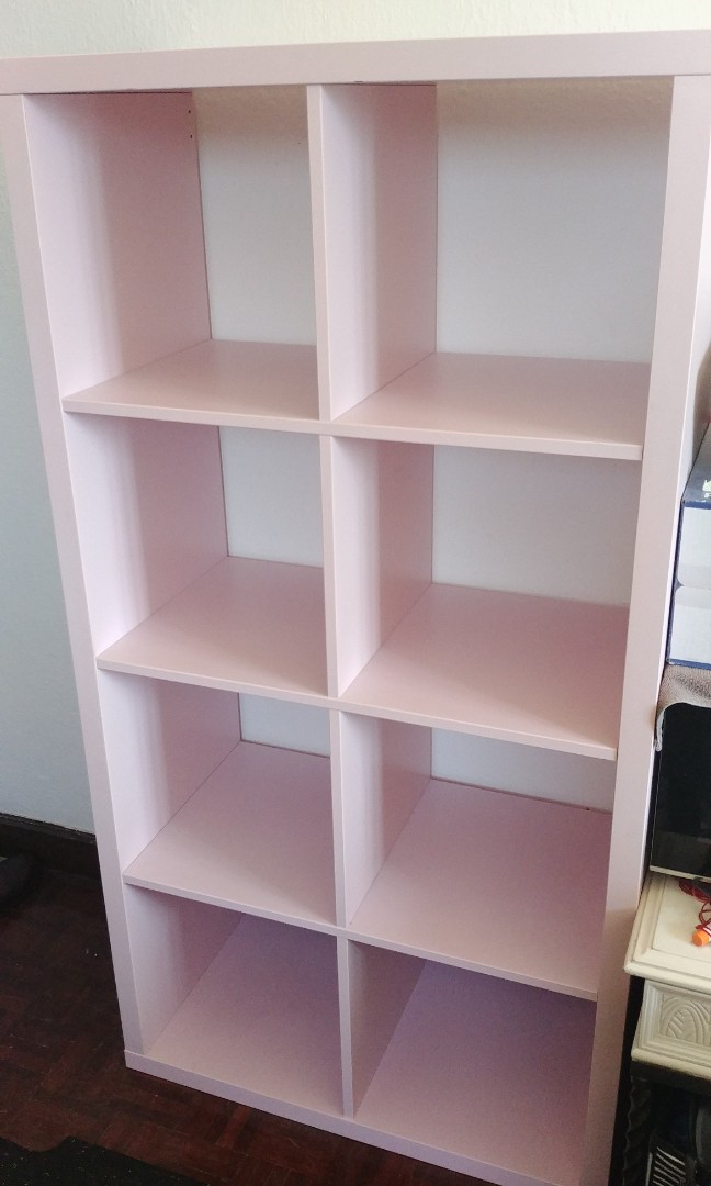 Pink store kallax unit