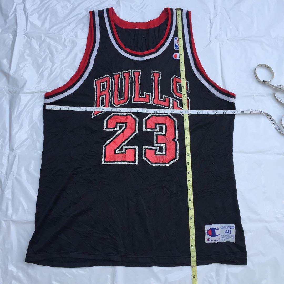 WTS Authentic Vintage Champion Chicago Bulls Michael Jordan No.23 Jersey  Size 44, Men's Fashion, Activewear on Carousell