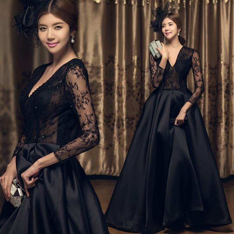 Black fishtail sale dress plus size