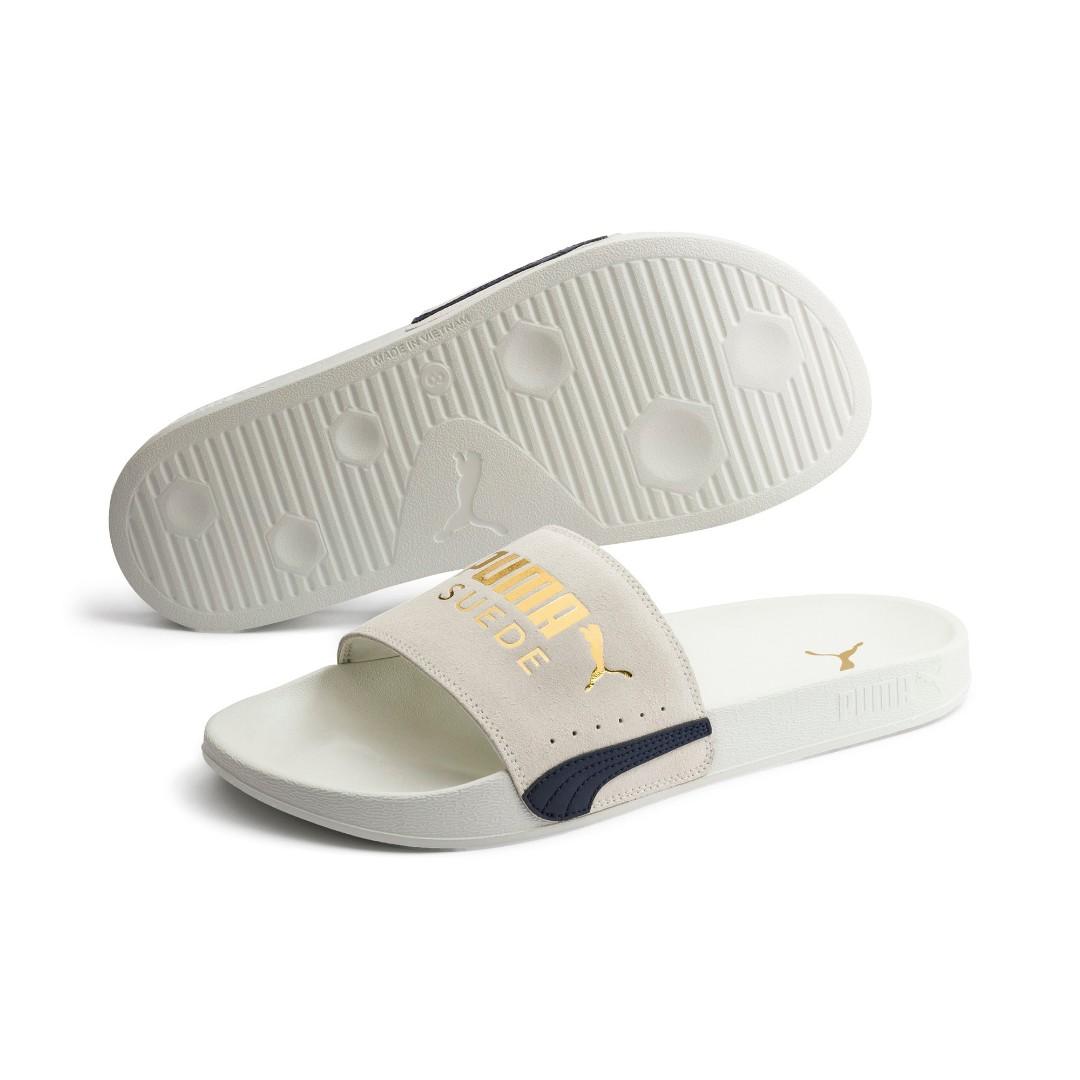 Puma leadcat sales suede slides women's