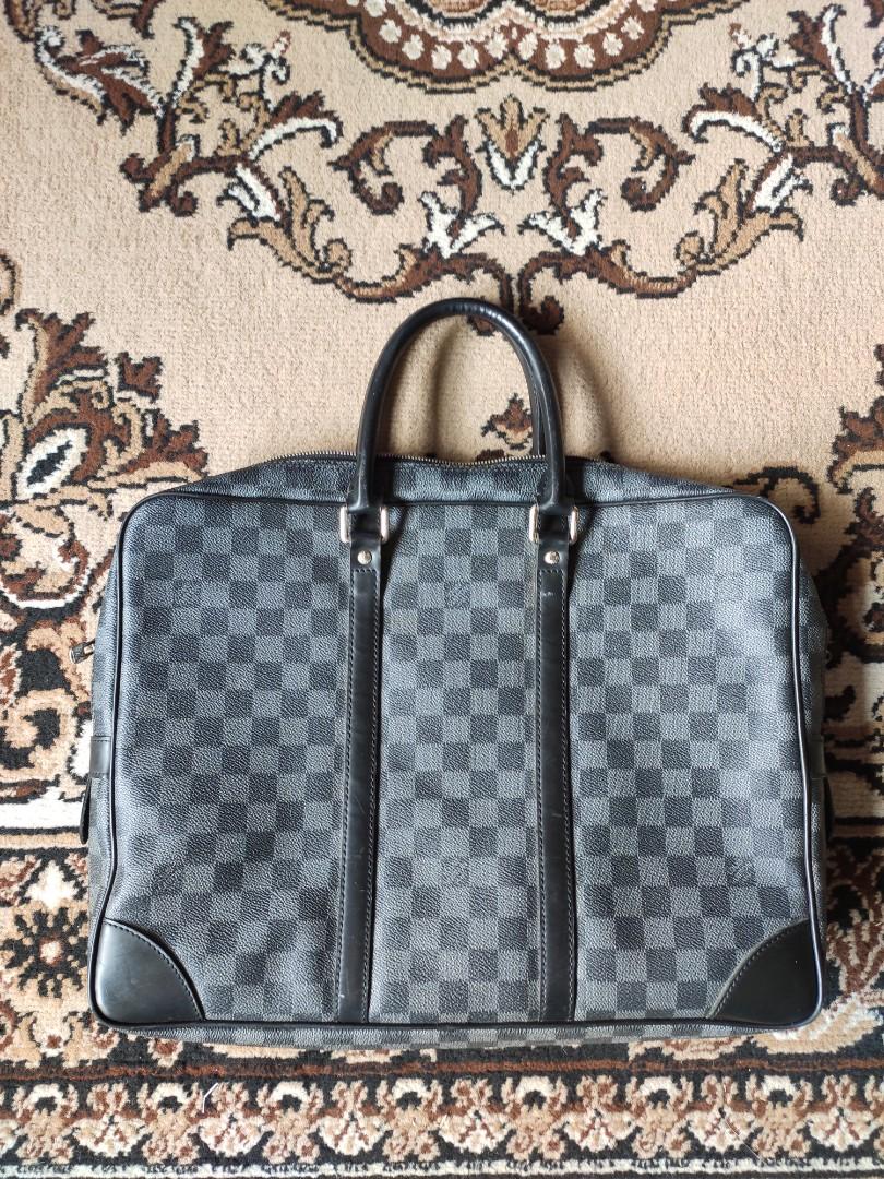 Louis Vuitton Laptop Bag Damier Brown Perfect Condition  eBay