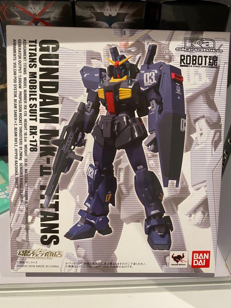 全新］日版robot魂gundam mk-II titans mk2, 興趣及遊戲, 玩具& 遊戲類