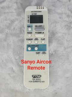 Sanyo Aircon Remote Control