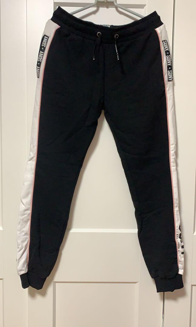 black joggers sale