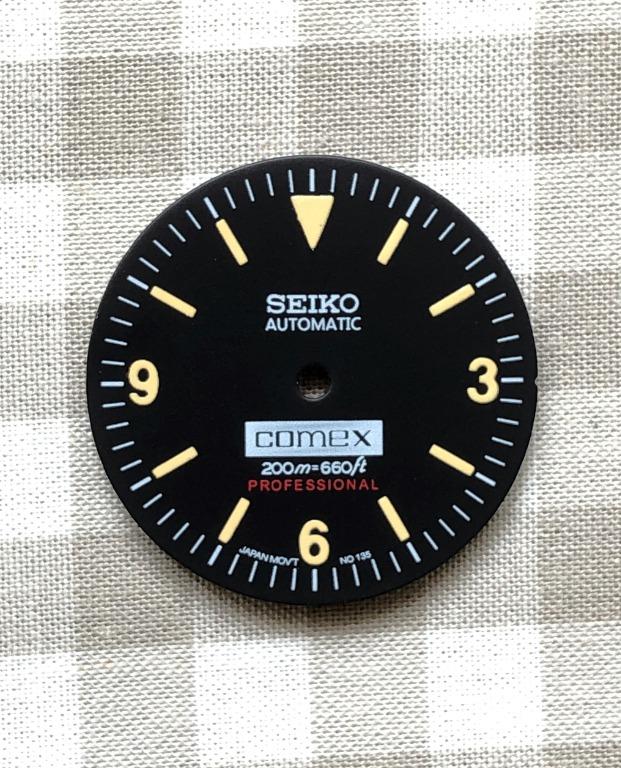 Seiko COMEX 3 6 9 vintage dial mod part for NH35 NH36 7S26 4R35