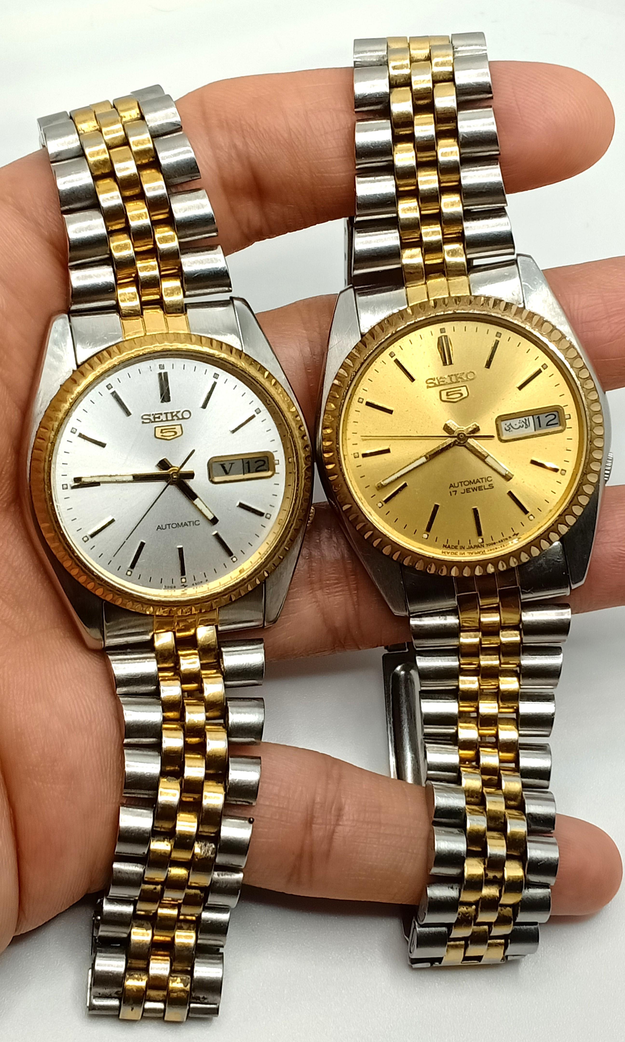 Seiko Rolex Datejust Steal Bundle W FREE SHIPPING Men s Fashion