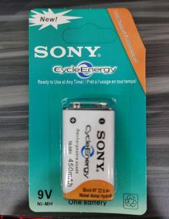 SONY 9v Rechargeable Battery
